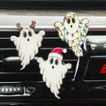 Halloween Ghost Car Diffuser Vent Clip - Cute Interior Decor for Women (3 Pcs)