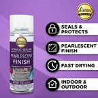 Aleene's Acrylic Spray Sealer Finish Varitey Pack 4 oz. 3 Pack - Gloss, Matte, Pearlescent
