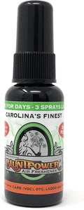 BluntPower (Carolina Finest, 1 Pack) Concentrated Air Freshener for Room and Car Spray - Oil-Based Diffuser Spray Bottle - Long-Lasting Bathroom Spray, Car Freshener, & Odor Eliminator Spray