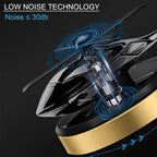 Helicopter Car Air Freshener Rotating Solar Car Freshener Airplane Car Perfume