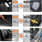 CX-70 Car Seat Covers Fit for Mazda CX-70 2025-2026, Full Coverage Premium Leather Waterproof Breathable Seat Covers, Automotive Seat Protectors, Airbag Compatible(2 Front Seats, Black Gray)