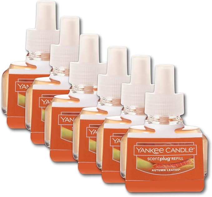 Yankee Candle ScentPlug Refill, Autumn Leaves, 1 CT (Pack of 6)