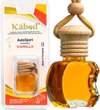 Kabod Vanilla Car Air Freshener | Hanging Essential Oil Diffuser | Natural Odor Eliminator | Long-Lasting Fragrance | 10 ml