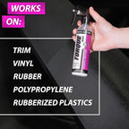 Torque Detail Plastic & Trim Restorer Spray - Restores, Shines & Protects Plastic, Vinyl & Rubber Surfaces With Molecular Restoration - Apply in Minutes, Lasts At Least 6 Months (8 fl. oz)
