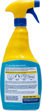 Zep Air and Fabric Odor Eliminator - 32 oz (Case of 4) ZUAIR324 - Neutralizes Strong Odors in Your Home, Office and Business