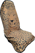 Waterproof Sweating Car Seat Cover for Post Gym Workout, Running, Swimming, Beach and Hiking, Universal Fit Non-Slip Bucket Seat Protector for Cars SUV Trucks, Machine Washable (Jaguar)