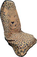 Waterproof Sweating Car Seat Cover for Post Gym Workout, Running, Swimming, Beach and Hiking, Universal Fit Non-Slip Bucket Seat Protector for Cars SUV Trucks, Machine Washable (Jaguar)