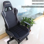 Car Seat Cushion Pad for Driving, Chair Cushion for Office/Truck with Memory Foam, Seat Cushion Comfortable and Durable Black