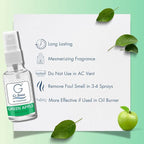 G’s Breeze Green Apple Air Freshener - Long-Lasting Refreshing Fragrance for Home, Car, Offices - 48 Hours of Fruity Scent of Crisp Apple Fruity - Oil Burner Compatible and Pet-Friendly