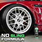 ExoForma Wet Tire Dressing Spray - Extremely High Shine Tire Dressing for That Wet Look - No Sling, Non-Greasy Silicone Formula with UV Protection - Easy to Apply, Minimal Cure Time - 16 fl oz, 2 Pack