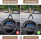 MYFAMIREA Car Seat Cushion Pad 1.2" Thick Comfort Seat Protector for Car Driver Seat Office Chair Home Use Memory Foam Seat Cushion with Non Slip Bottom, 20'' x 18.5'', Dark Gray