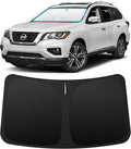 INSAUTO Custom Fit Windshield Sun Shade Accessories for Nissan Pathfinder 2013-2020, Foldable Front Window Sunshade, UV & Heat Reflector, Keeps Interior Cool, Includes Storage Bag