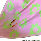 Car Seat Covers 2pcs Waterproof Towel Car Seat Cover Universal Fit for Most Trucks SUV Fitness Athletes Pets Gym and Water Sport，(Pink Flower)