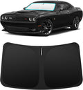 INSAUTO Custom Fit Windshield Sun Shade Accessories for Dodge Challenger 2015-2023, Foldable Front Window Sunshade, UV & Heat Reflector, Keeps Interior Cool, Includes Storage Bag