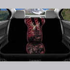 KEIAHUAN Universal Front and Bench Seat Covers American Flag Camo Deer Hunting Car Seat Cover Auto Accessories for Most Sedans,SUVs,Truck,Vans