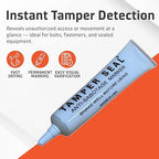Next Phase – White Tamper Seal Inspection Paint – Tamper-Proof Security Marker for Bolts, Fasteners & Assemblies – Quick-Drying, High-Visibility Paint – Automotive & Industrial Use – 1.5 oz White