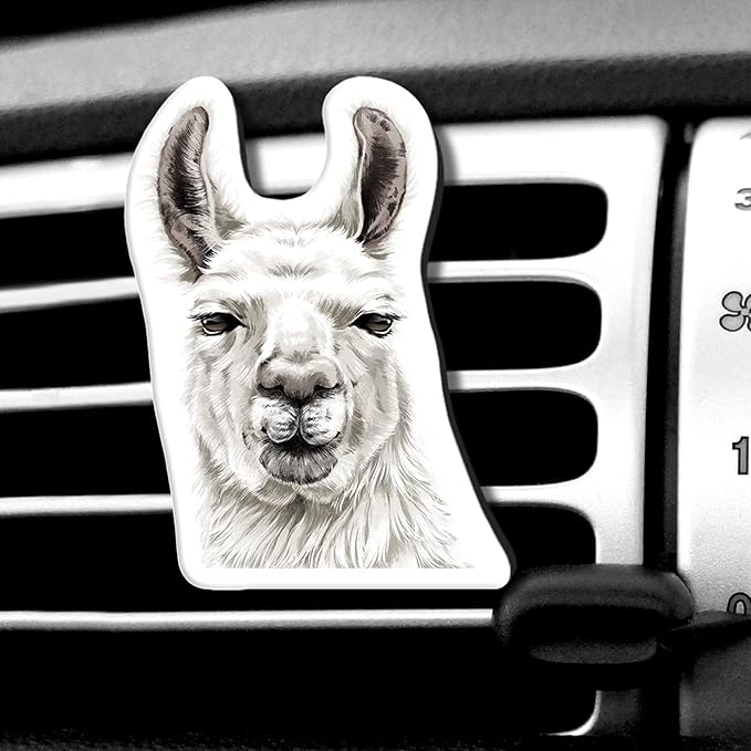WIRESTER Fresh Scented Car Air Freshener Vent Clip, Decorative Accessories, Interior Decoration for Cars - Birds, Bear, Chicken, Rhino, Hippo, Snake, Horse