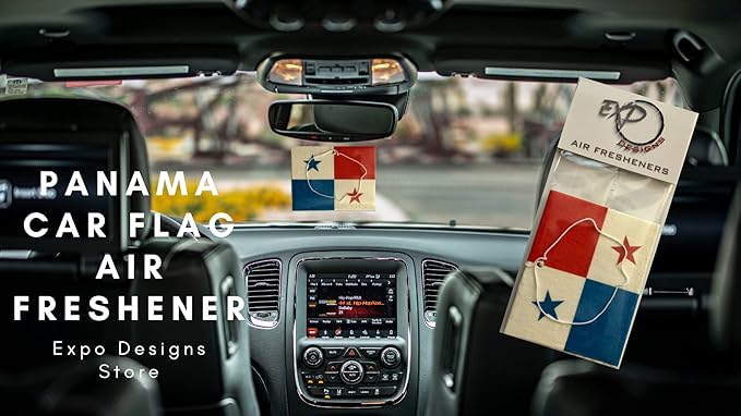Panama Flag Air Freshener