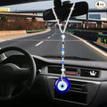 Bling Butterfly Vent Clips，Crystal Car Air Conditioning Outlet Clip ,Decoration Accessories for Women, Fresheners (Round)