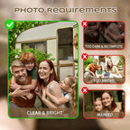 Custom Air Fresheners with Picture, Personalized Air Freshener for Cars, Customized Photo Gift with Scents for Family and Lovers