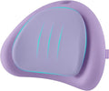 Skechers Lumbar Pillow Premium Memory Foam, Double-Layer-Office Chair Cushion for Tailbone Pain Relief,Butt Pillow for Office Chair,Car seat Cushion,Long Sitting Office Workers,and Car Drivers,Purple