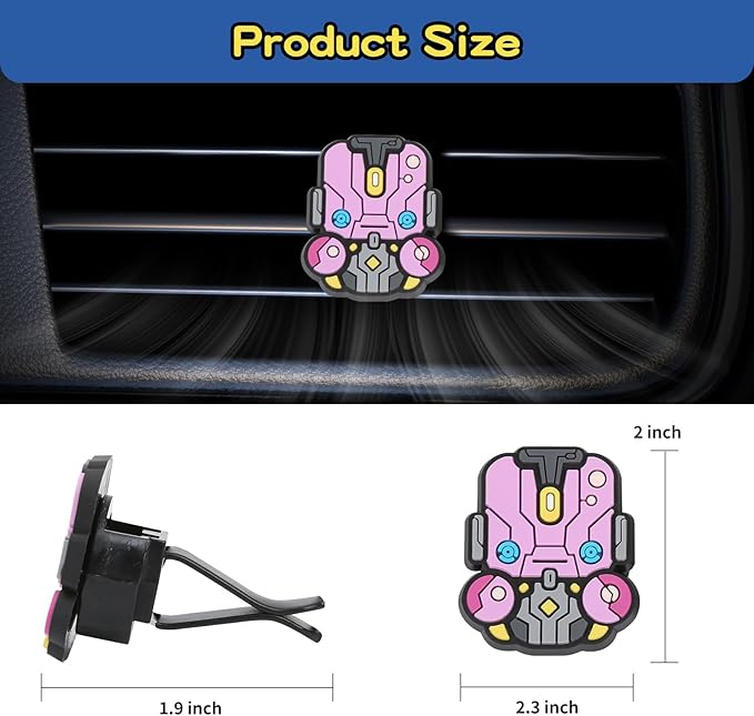 Air Vent Decoration - Cute Super Hero Decorative Vent Clip for Cars, Bedroom or Office [Ultron]