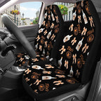 GENANY American Vodka Car Seat Covers Set of 2, Breathable Front Seat Covers for Truck Sedan SUV, Funny Car Accessories, Wine Themed Gift for Women Men