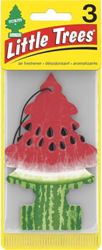 LITTLE TREES Car Air Freshener | Hanging Paper Tree for Home or Car | Watermelon