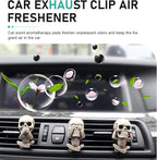 3 PCS Skull Car Air Fresheners Vent Clips, Halloween Decor, Air Conditioner Outlet Diffuser, Horror Car Decorations Accessories