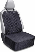 SunGrow Ferret & Dog Front Seat Car Cover, Bucket Seat Protector for Dogs, Captain Chair Seat Cover, Non-Slip Pet Car Seat Protector, Universal Fit, Washable Pet Seat Cover, Pet Travel Accessories