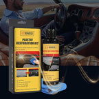 Plastic Restorer for Cars, Black Trim Restorer, Back to Black Plastic Restorer for Car Interior, Vinyl, Rubber, Plastic 150ml /5 fl oz