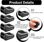 4Pcs Air Freshener Adapter Designed for 2017-2024 Tesla Model 3 and for 2020-2025 Model Y, Car Air Vent Clip, No Adhesive Needed, Tesla Accessories (Air Freshener Not Included)