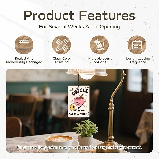 HINFKA 10-1000 Pcs Custom Air Fresheners with Picture – Personalized Double-Sided Car Freshener with Logo or Photo, Bulk Customized Gifts for Business Events and Branding (A08-Rectangle, Personalized)