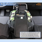Upgrade Center Console Armrest Cover Compatible with Toyota Tundra 2022+ Sequoia 2023+ Leather Middle Console Cushion Lid Pad Anti-Scratch Armrest Seat Box Cover With Pocket Storage Bag Accessories