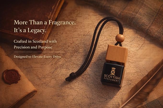 CREST 1306 | Rich Musk. Bergamot. Smoky Birchwood | 10ml Executive Car Diffuser | A Strong, Long-Lasting Scent | Luxury Car Perfume | Gift
