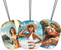 Personalized Air Freshener For Car Custom Air Freshener for Car with Text/Photo (Oval)