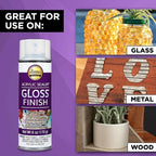 Aleene's Spray 6 oz. 3 Pack Acrylic Sealer, Clear-Gloss 3 Count