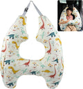 Car Pillow for Kids,H-Shape Travel Pillow for Child Sleeping Neck Shoulder Support Car Seat Pillow A Sleeping Artifact Suitable for Road Trips of Adults and Children Travel Pillow for Kids