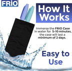FRIO Cooling Wallet - Insulin Cooler for 45+ Hours of Stress Free On The Go - Purple - Duo