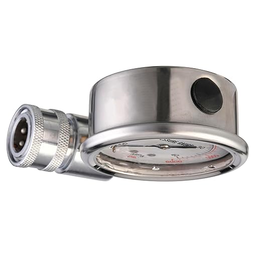 M MINGLE Pressure Washer Gauge Kit, 3/8 Inch Quick Connect, 6000 PSI