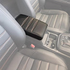 for Honda CRV 2026 2025 2024 2023 Center Console Cover - Soft Armrest Pad Middle Console Cover for Honda CRV LX EX Sport Hybrid EX-L Sport Touring Hybrid Accessories(Orange Stitches)