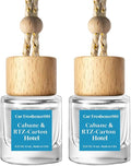 C Classy Car Air Freshener Hanging 2 Pack, Cabana Hotel Scent Essential Oil Diffuser for Cars, Long-Lasting Fragrance,Cute Car Accessories, C ar Air Fresheners for Women & Men Gift, Made in USA