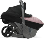 Little Unicorn Winter Car Seat Cover | Premium Insulated Fabric | Universal Fit & Easy to Install | Travel Bag Included (Mauve)