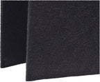 Breathe Naturally Universal 6x48 Cut-to-Fit Activated Carbon Filter (4 Pack) Charcoal Air Filter Sheet for Air Purifiers