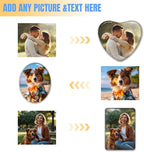 Personalized Car Air Vent Clip Pack of 2 with Your Photo and Text,Custom Different Scents Car Air Vent Clip,Interior Decoration,Decorative Accessories