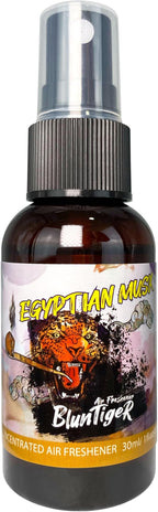 High Concentrated Strong Oil Based Air Freshener (Inspired by Egyptian Musk) 30ml/1oz Car, Room, Home and Bathroom Deodorizer & Odor Eliminator Spray