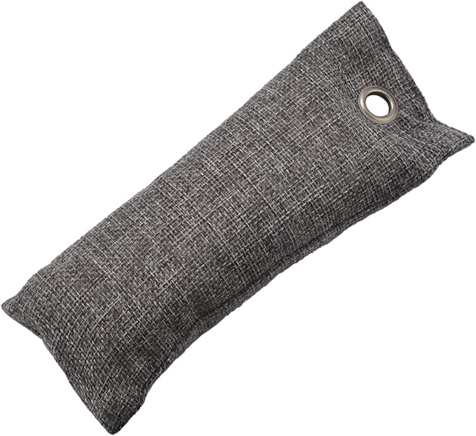12 Pack 75G Each Bamboo Charcoal Air Purifying Bag, Travel Size Shoe Deodorizer, Natural Air Freshener, Odor Eliminator, Activated Charcoal Odor Absorber for Home, Closet, Car