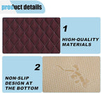 Car Seat Covers, Breathable Comfort Seat Protector Cover, Four Seasons Universal 3D Decompression Front Driver Seat Cover, Anti Slip Car Accessories for Most Vehicle Seats, Office Chairs (Red)