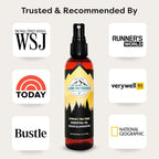 Lumi Outdoors Natural Shoe Deodorizer Spray & Odor Eliminator - Fresh Citrus Tea Tree Essential Oil Odor Eater