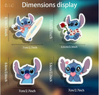 Rawan 4 Pack Car Air Freshener Cartoon, Accessories Cute for Women Girls And men Car, Funny Decor Hanging Fresheners Car Interior Room Decorations, for Christmas Gift. (A, Large)
